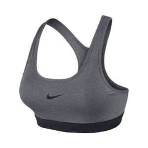 Nike Dri-fit grey sports bra